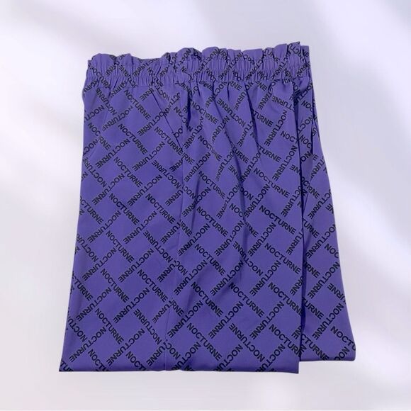 NOCTURNE Pants NEW with TAGS Designer Purple Size EU 40 US Large - Picture 7 of 14